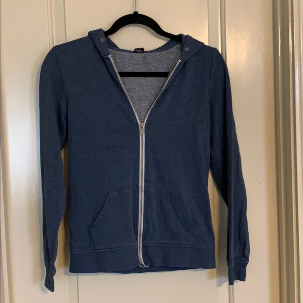 Zine zip up hoodie